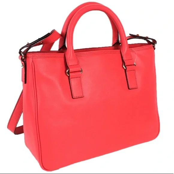 Kate Spade NWT Primrose Hill Goldie Satchel in Geranium - HOST PICK! 🏆 - Picture 3 of 15